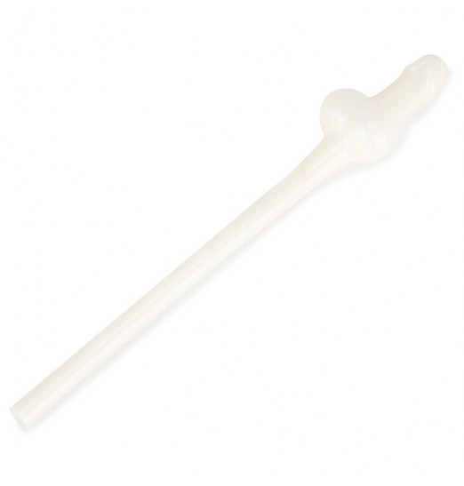 Светящаяся в темноте трубочка для напитков в виде пениса Светящаяся в темноте трубочка для напитков в виде пениса