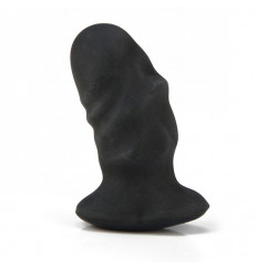 Мягкая анальная пробка Ass Beginner Black - 9 см.