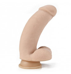 Изогнутый дилдо Fat Boy - 17 см.