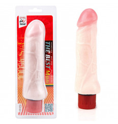 Простой вибратор большого диаметра The Best Man - 20 см.