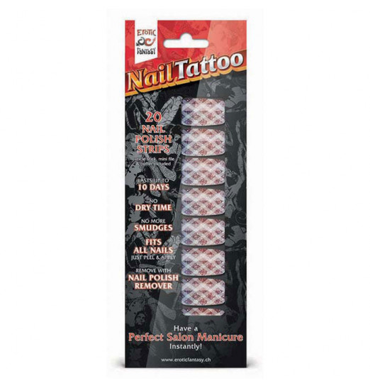 Набор лаковых полосок для ногтей Блестящий градиент Nail Foil