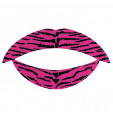 Lip Tattoo Тигровый розовый