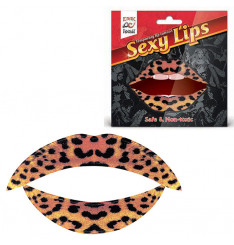 Lip Tattoo Леопардовый