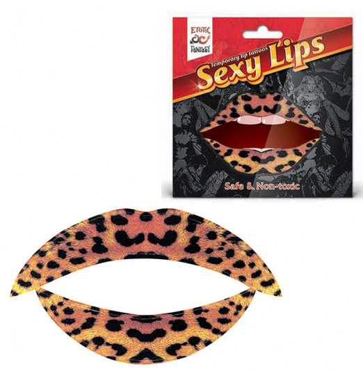 Lip Tattoo Леопардовый Lip Tattoo Леопардовый