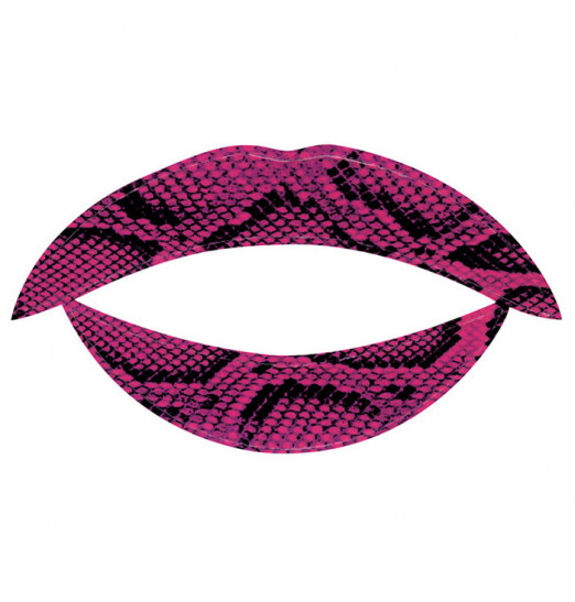 Lip Tattoo Фиолетовая змея Lip Tattoo Фиолетовая змея