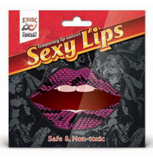 Lip Tattoo Фиолетовая змея Lip Tattoo Фиолетовая змея