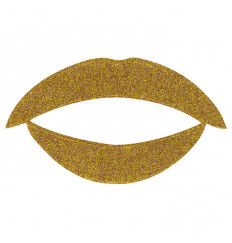 Lip Tattoo Золотой блеск