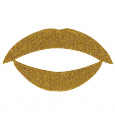 Lip Tattoo Золотой блеск