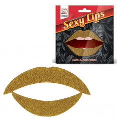 Lip Tattoo Золотой блеск