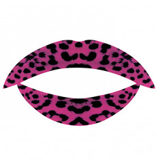 Lip Tattoo Розовая пантера