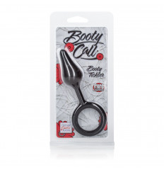 Чёрная анальная пробка Booty Call Booty Tickler - 9,5 см.