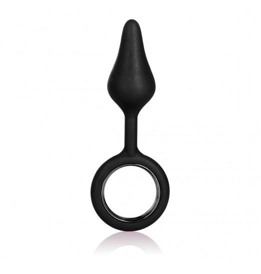 Чёрная анальная пробка Booty Call Booty Tickler - 9,5 см.