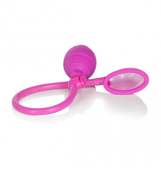 Розовая помпа для клитора Mini Silicone Clitoral Pump