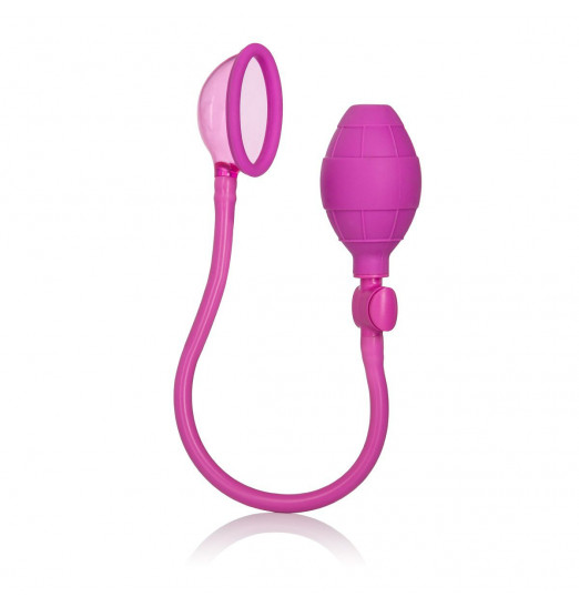 Розовая помпа для клитора Mini Silicone Clitoral Pump