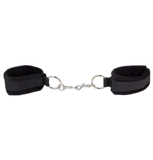 Черные наручники Velcro Cuffs