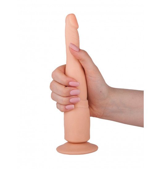 Анальный фаллоимитатор на присоске - 21,5 см. Анальный фаллоимитатор на присоске - 21,5 см.