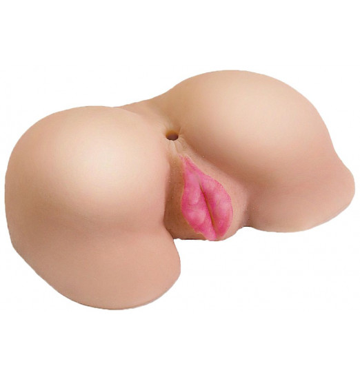 Реалистичная вагина и анус из киберкожи