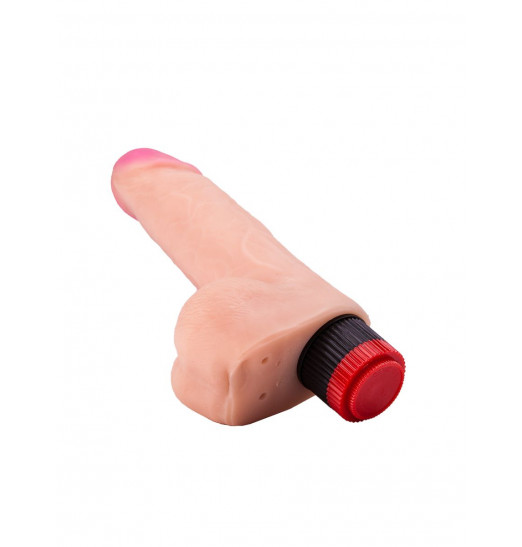 Вибратор-реалистик из неоскин - 20,2 см. Вибратор-реалистик из неоскин - 20,2 см.