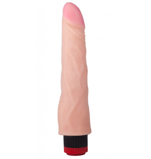 Реалистичный вибромассажёр из киберскин - 23,2 см.