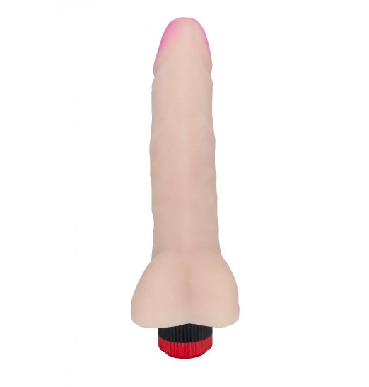 Реалистичный виброфаллос из неоскин - 22,2 см.