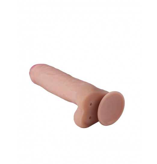 Крупный фаллоимитатор на присоске - 23,5 см.