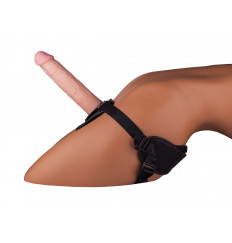 Страпон Харнесс в подарочной упаковке - 21 см.