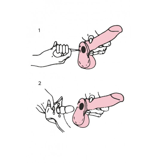 Страпон Харнесс в подарочной упаковке - 21 см.