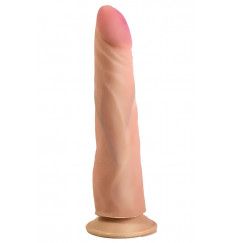 Фаллоимитатор-реалистик на подошве-присоске - 21,5 см.