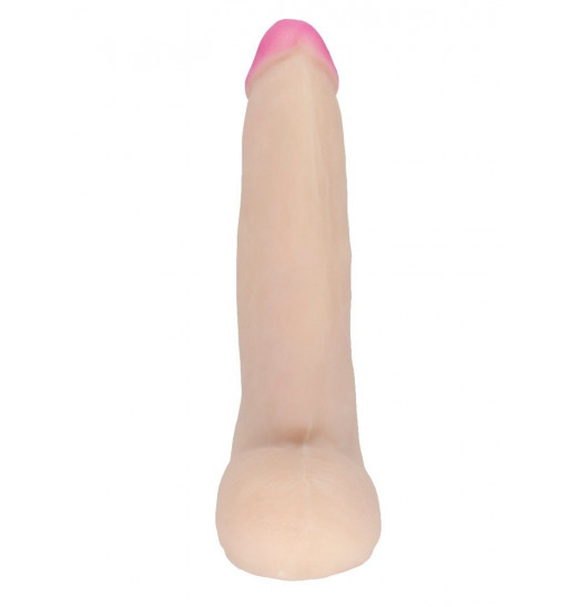 Реалистик-фаллоимитатор на присоске - 22 см.