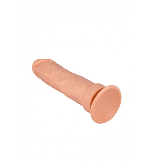 Фаллоимитатор без мошонки на присоске - 20,5 см.