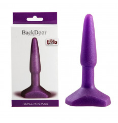Фиолетовый анальный стимулятор Small Anal Plug Purple - 12 см.