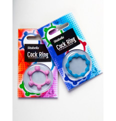 Эрекционное латексное кольцо с рельефом