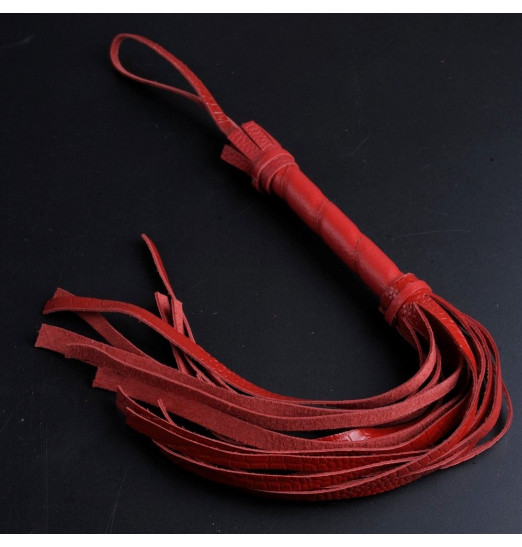 Красная мини-плеть - 40 см.
