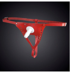 Красные трусики со штырьком Красные трусики со штырьком