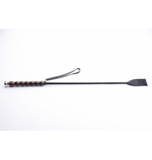 Чёрный стек с фигурной ручкой - 70 см. Чёрный стек с фигурной ручкой - 70 см.