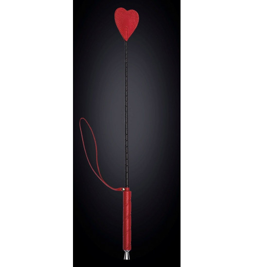 Стек с красным наконечником-сердечком - 70 см.
