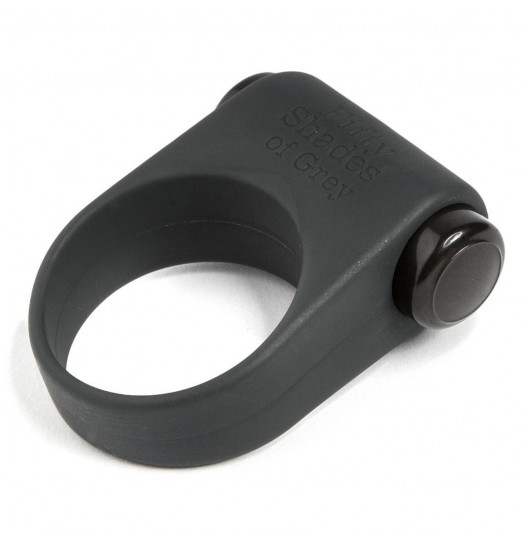 Серое эрекционное кольцо с вибрацией Feel It, Baby! Серое эрекционное кольцо с вибрацией Feel It, Baby!