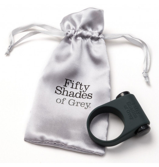 Серое эрекционное кольцо с вибрацией Feel It, Baby! Серое эрекционное кольцо с вибрацией Feel It, Baby!