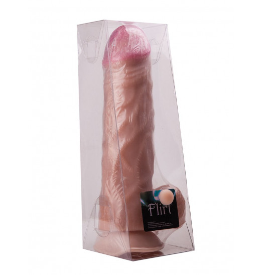 Гигантский дилдо-реалистик на присоске - 29 см.