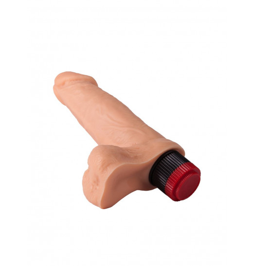 Реалистичный вибромассажёр из геля - 16,5 см. Реалистичный вибромассажёр из геля - 16,5 см.