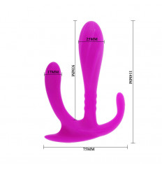 Силиконовый тройной стимулятор Edgar