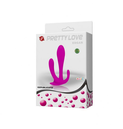 Силиконовый тройной стимулятор Edgar