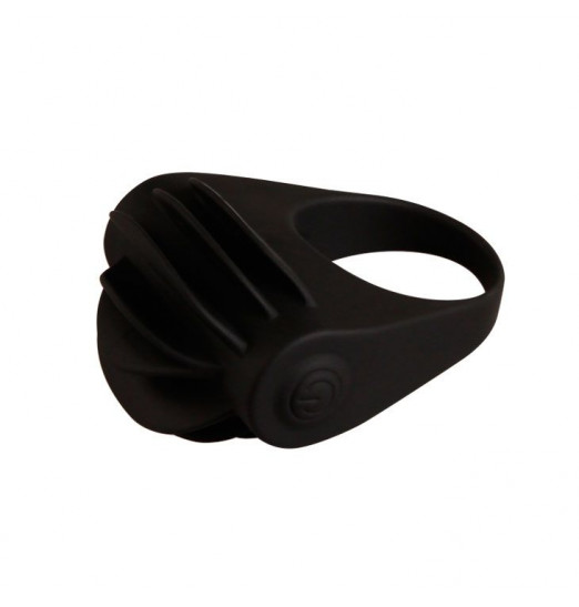 Рифленое эрекционное кольцо с вибрацией Chester