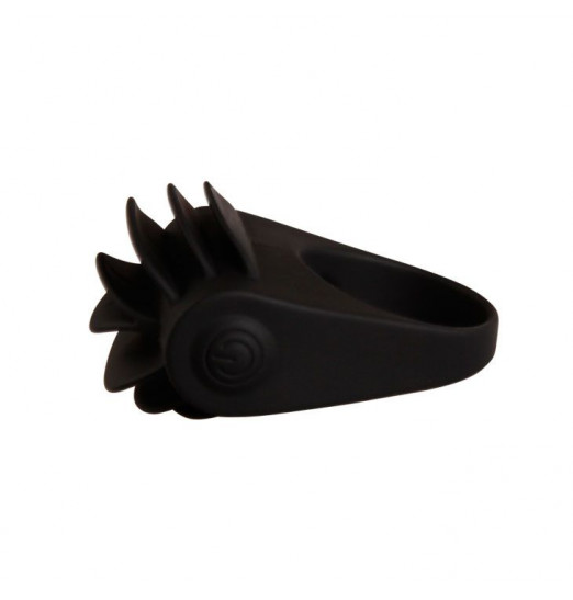 Рифленое эрекционное кольцо с вибрацией Chester