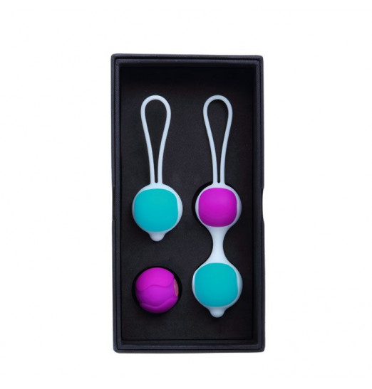 Разноцветные вагинальные шарики Orgasmic balls silicone Разноцветные вагинальные шарики Orgasmic balls silicone