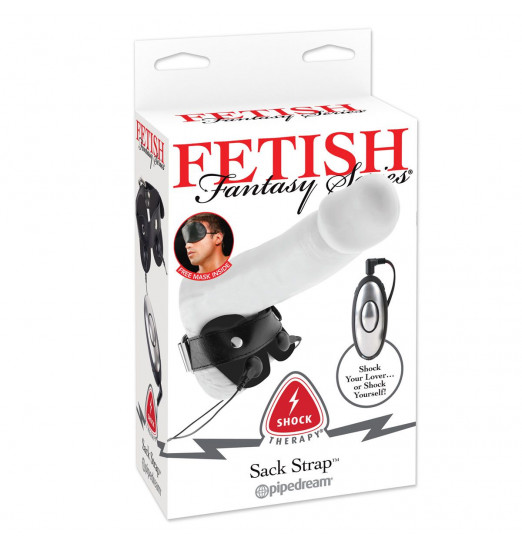 Электростимулятор-сбруя на мошонку Shock Therapy Sack Strap