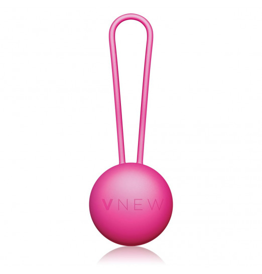Розовый вагинальный шарик VNEW level 1
