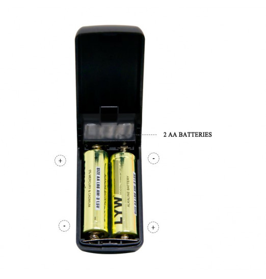 Телесный ротатор с присоской и пультом управления Ken - 20 см.