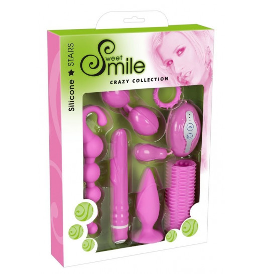 Розовый набор секс-игрушек