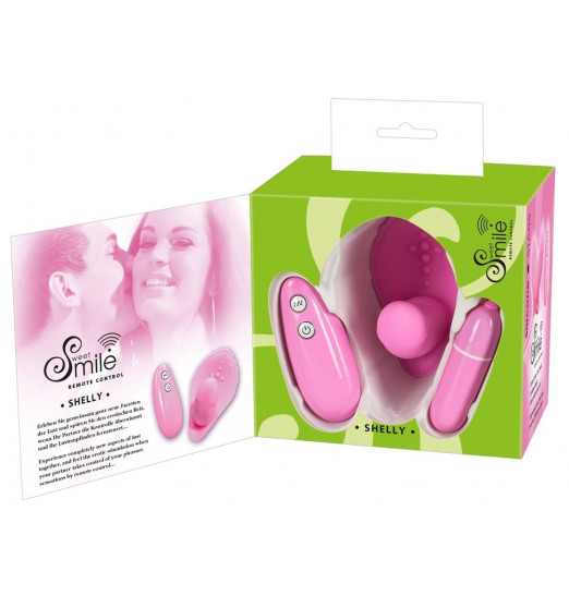Вибростимулятор вагины с пультом управления Shelly